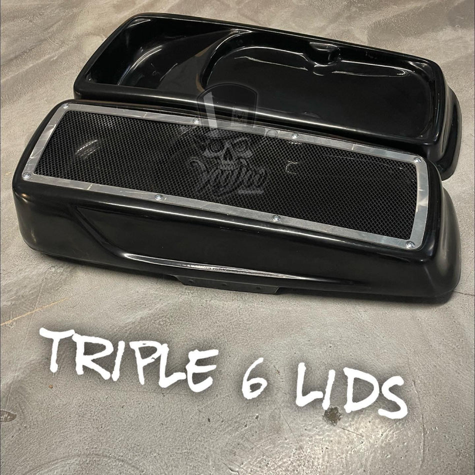 Voodoo Bikeworks Triple6 Lid (Bond On) (Fiberglass) (14+)