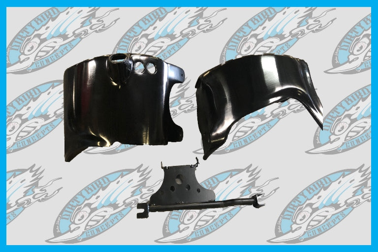 Dirty Bird Softail “Slick Shot” Oil Bag Cover 2006 To 2017