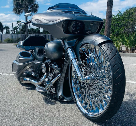 Voodoo Bikeworks 2014+ Street Glide Dual Headlight Outer Fairing
