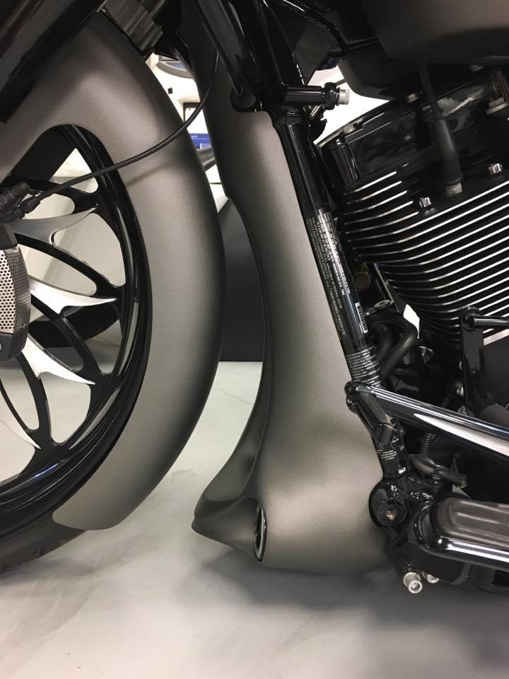 Voodoo Bikeworks Performance Series Chin Spoiler (2000-2021+) Raked Only