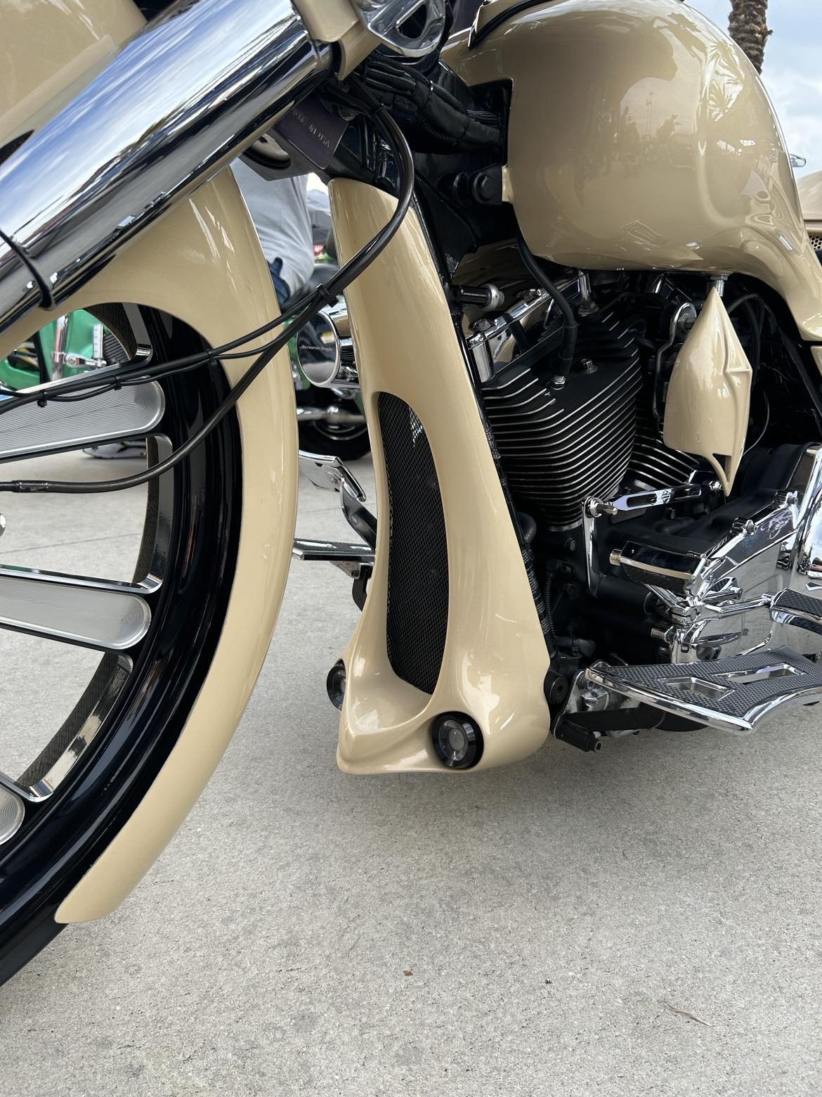 Voodoo Bikeworks Performance Series Chin Spoiler (2000-2021+) Raked Only