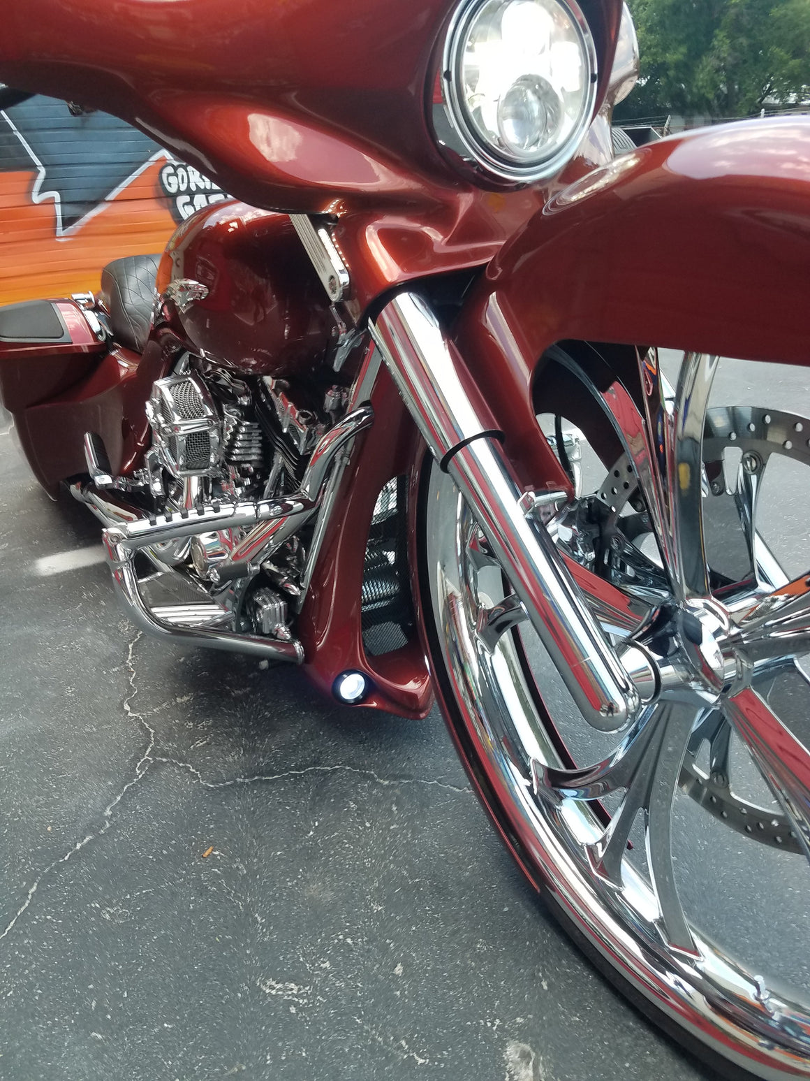 Voodoo Bikeworks Performance Series Chin Spoiler (2000-2021+) Raked Only