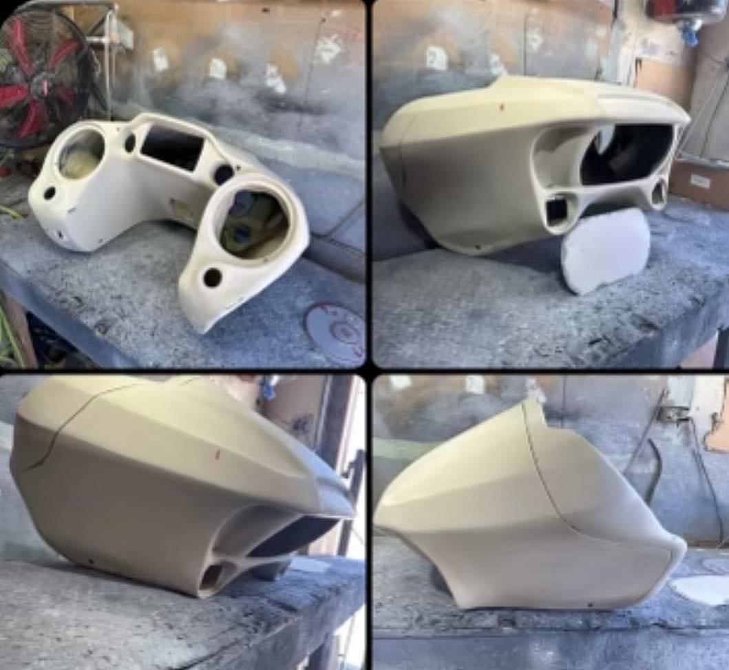 Voodoo Bikeworks Road Glide Inner & Outer Fairing (Single 8") (15+)