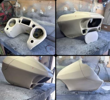 Voodoo Bikeworks Road Glide Inner & Outer Fairing (Single 8") (15+)