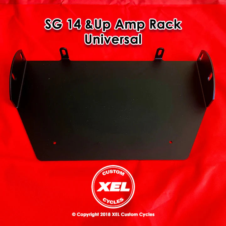 XEL 14-UP STREET GLIDE AMP RACK (UNIVERSAL)