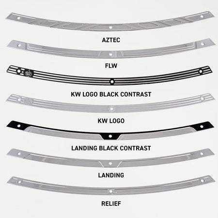 Klock Werks Windshield Trim for Harley-Davidson 1996-2013 Street Glide (FLHT, FLHX)