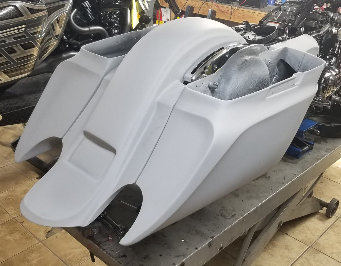 Voodoo Bikeworks Wraith (Reg Rail/ Exhaust) Rear End Kit