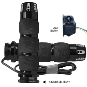 AVON Air Cushion Anodized or Chrome Gatlin Heated Grips