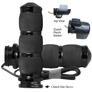 AVON Air Cushion Anodized or Chrome Heated Grips