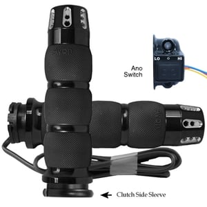 AVON Air Cushion Anodized or Chrome Gatlin Heated Grips