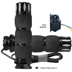 AVON Air Cushion Anodized or Chrome Rival Heated Grips