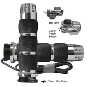 AVON Air Cushion Anodized or Chrome Gatlin Heated Grips