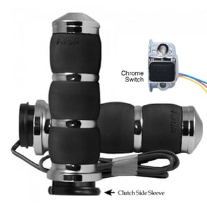 AVON Air Cushion Anodized or Chrome Heated Grips