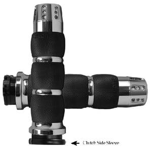 AVON Air Cushion Anodized or Chrome Gatlin Grips