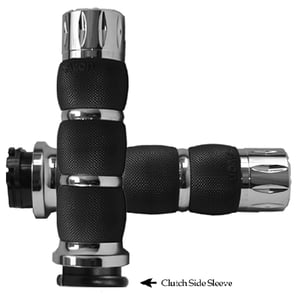 AVON Air Cushion Anodized or Chrome Rival Grips
