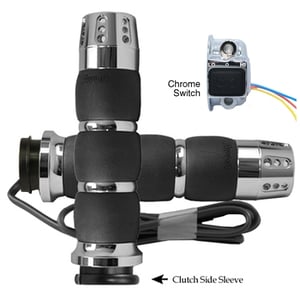 AVON Velvet Air Anodized or Chrome Gatlin Heated Grips