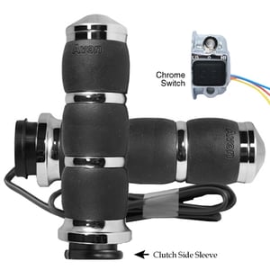 AVON Velvet Air Anodized or Chrome Heated Grips