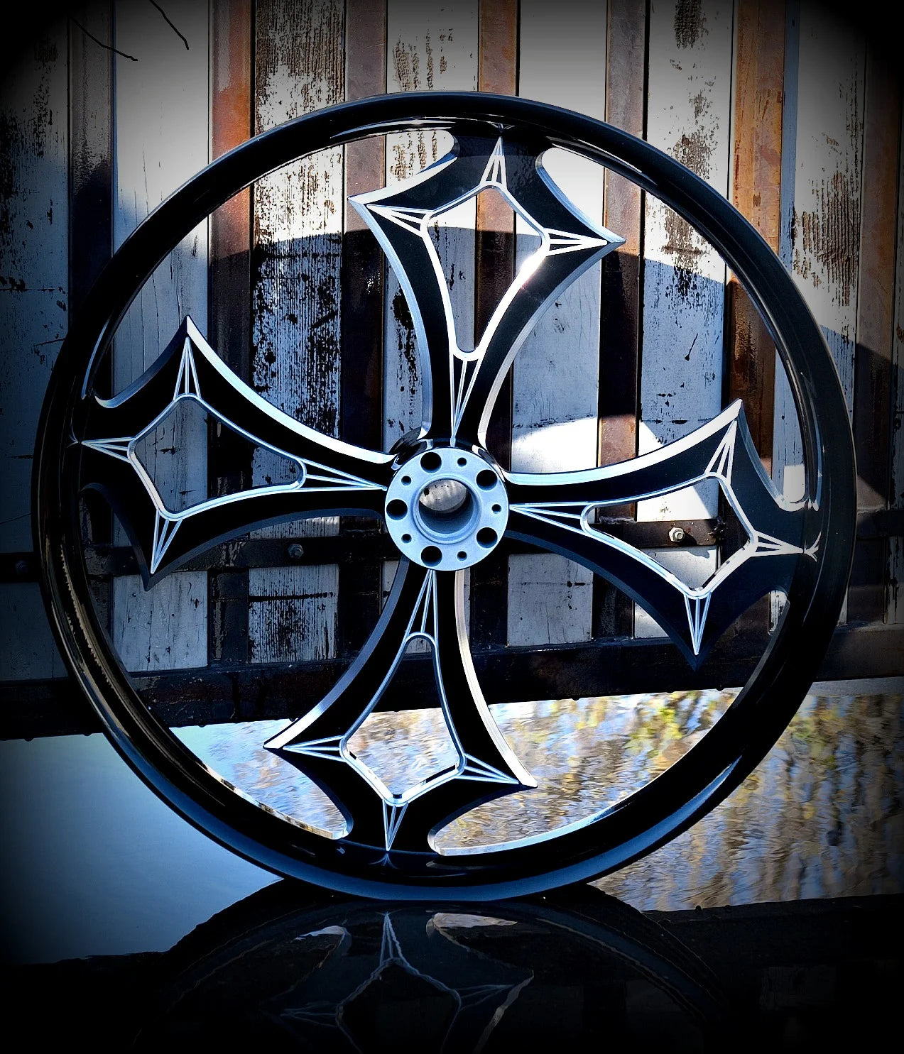 SMT BARBARIC TENDENCIES MOTORCYCLE WHEEL