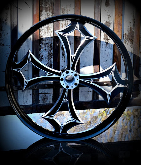 SMT BARBARIC TENDENCIES MOTORCYCLE WHEEL