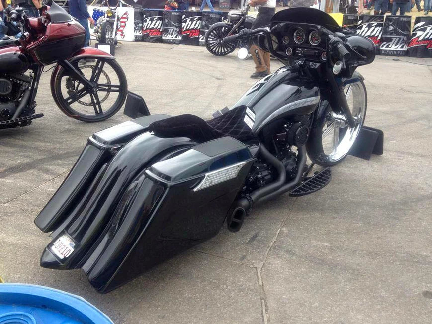Top Shop Baggers Black Death Kit 2009-2013 NON CVO