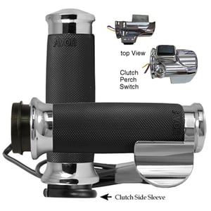 AVON Custom Contour Anodized or Chrome Boss Heated Grips