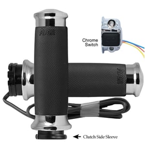 AVON Custom Contour Anodized or Chrome Heated Grips