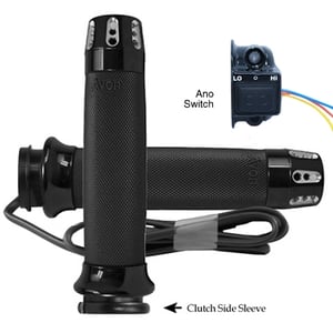 AVON Custom Contour Anodized or Chrome Gatlin Heated Grips