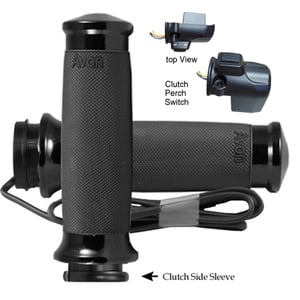 AVON Custom Contour Anodized or Chrome Heated Grips