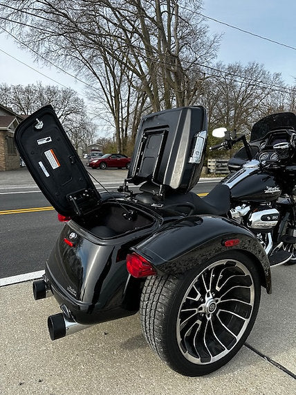 GQTechs RG3 / Freewheeler Tour Pack Mount with Dock-Solid & Rear Support