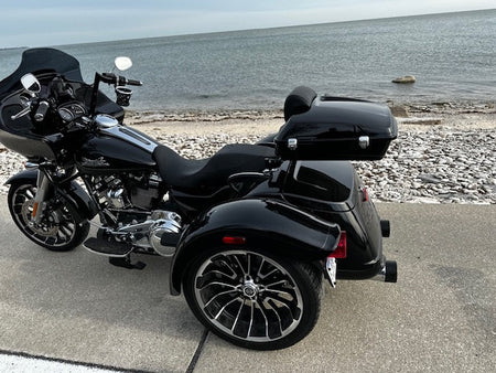 GQTechs RG3 / Freewheeler Tour Pack Mount with Dock-Solid & Rear Support
