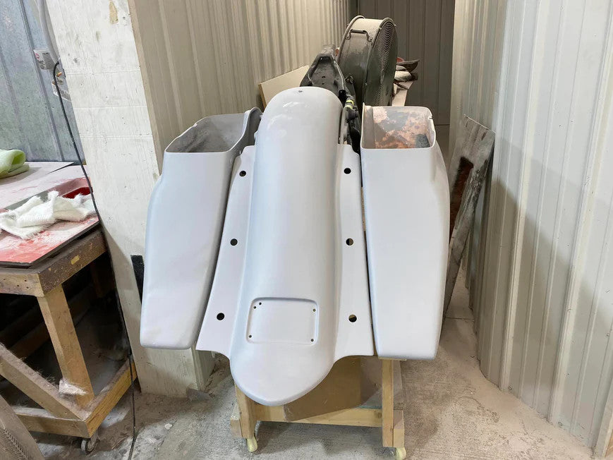 Top Shop Baggers Drop Rail NON CVO kit