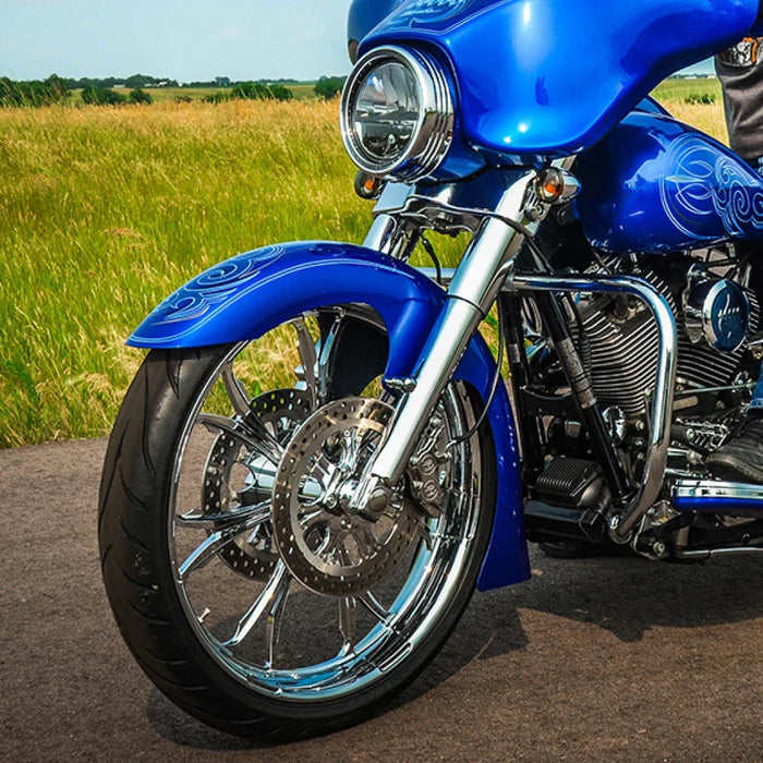 Klock Werks Big Wheel 23" or 26" Front Fender Fit Kit for H-D  2014-2016 Street Glide, Road Glide and Road King