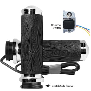 AVON Flame Heated Anodized or Chrome Grips