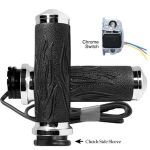 AVON Flame Heated Anodized or Chrome Grips