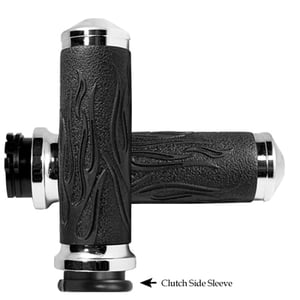 AVON Flame Anodized or Chrome Grips