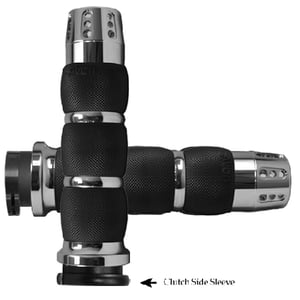 AVON Air Cushion Anodized or Chrome Gatlin Grips