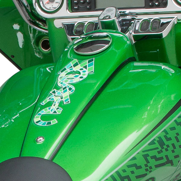 Klock Werks Curvaceous Metal Dash for H-D 1997-2025 Street Glide (FLHT, FLHX) and Road Glide (FLTR)