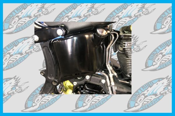 Dirty Bird Softail “Slick Shot” Oil Bag Cover 2006 To 2017