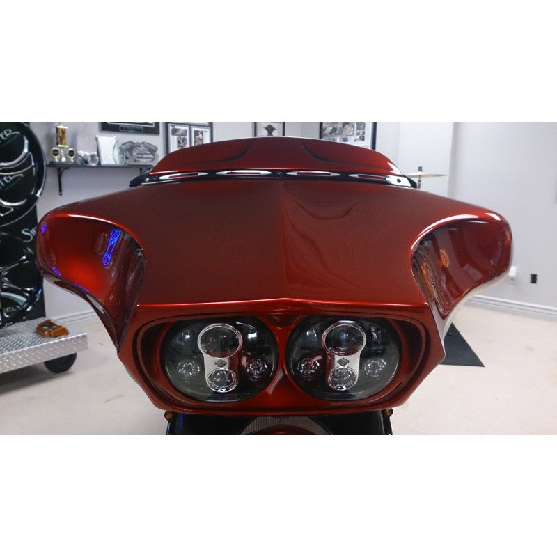 Voodoo Bikeworks Street Glide Dual Headlight Outer Fairing